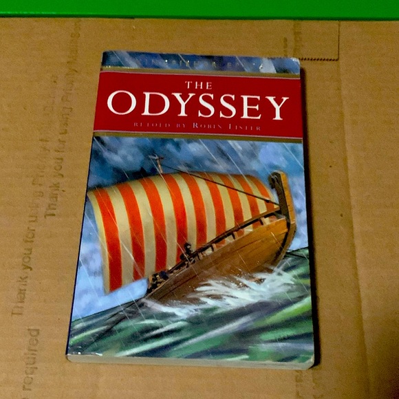 KINGFISHER EPICS THE ODYSSEY RETOLD BY ROBIN LISTER SOFTCOVER BOOK - Picture 1 of 4